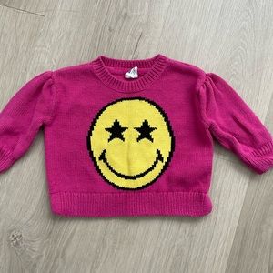Baby Gap Smiley Sweater EUC